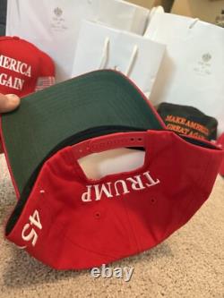 Authentic Donald J Trump signed MAGA hat From Mar-a-largo