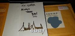 Authentic personally Signed Book By My Former Client, President Trump