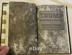 Autographed Book President Donald Trump Surviving at the Top #164 of 500 Rare