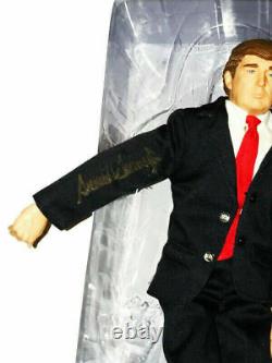 Autographed Donald Trump Doll/Action Figure with COA