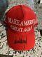 Autographed Maga Hat (donald J Trump Autograph) Make America Great Again