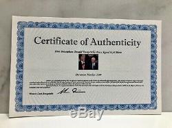 Autographed President Donald Trump & Mike Pence 8x10 Photo with COA