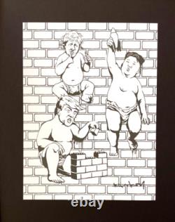 Banksy + Signed Donald Trump & Kim Jong Un Print + New Frame + Buy It Now
