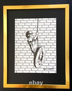 Banksy + Signed Donald Trump Print Framed + Buy It Now