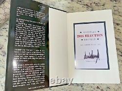 Certified Donald J. Trump SIGNED Official 2016 Election -The Art Of The Deal