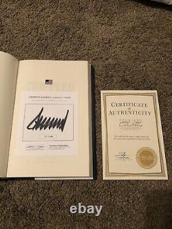 Crippled America Signed Book 717/10,000 by President Donald J. Trump