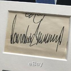 DONALD J TRUMP JSA LOA Full Signature Autograph Signed Paper President