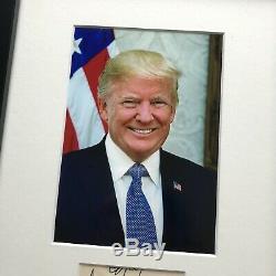 DONALD J TRUMP JSA LOA Full Signature Autograph Signed Paper President