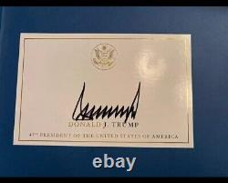 DONALD J TRUMP SIGNED AUTOGRAPHED Book Save America 2024 MAGA RARE SOLD OUT