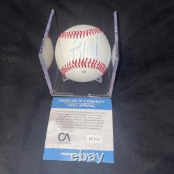 DONALD TRUMP AUTO Super Rare Trump LAST NAME ONLYCOA by CAUltra Pro Case WithBox