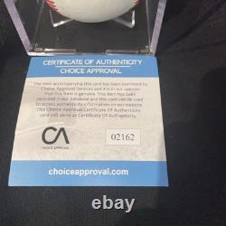 DONALD TRUMP AUTO Super Rare Trump LAST NAME ONLYCOA by CAUltra Pro Case WithBox