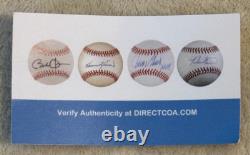 DONALD TRUMP AUTOGRAPHED AUTO SIGNED OFFICIAL RAWLINGS LEAGUE BASEBALL with COA