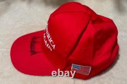 DONALD TRUMP AUTOGRAPHED AUTO SIGNED TRUMP BASEBALL HAT with COA MAGA HAND SIGNED
