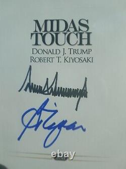 DONALD TRUMP AUTOGRAPHED BOOKPLATE one of a kind signature bookplate