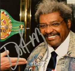 DONALD TRUMP & DON KING AUTOGRAPHED 8x10 Photo with COA DUAL SIGNED AUTO with COA