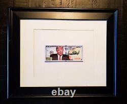 DONALD TRUMP Hand Signed Autographed Play Money $100 Bill Certified COA No Frame