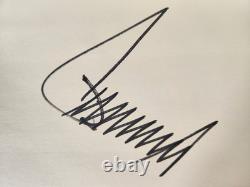 DONALD TRUMP How To Get Rich Signed Book Obtained In Person