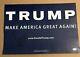 Donald Trump Jsa Signed Make America Great Again Campaign Autograph Poster