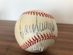 DONALD TRUMP & MARLA MAPLES Signed Autographed Rawlings Baseball BAS Beckett