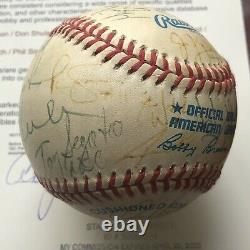 DONALD TRUMP & OJ SIMPSON JSA LOA Proof Autograph Signed Rawlings Baseball