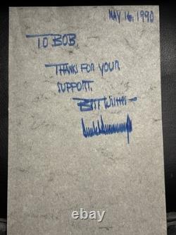 DONALD TRUMP PSA SIGNED / AUTOGRAPHED Note Letter Book Page Cut ALS Autograph