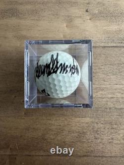 DONALD TRUMP SIGNED GOLF BALL? MAGA with HOLO COA PRESIDENT AUTOGRAPH