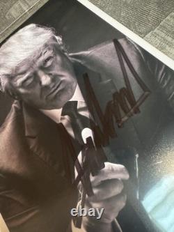 DONALD TRUMP Signed 8x10 Photo. 45th & 47th President Dual COAs? Guaranteed