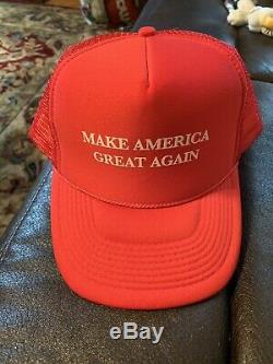 DONALD TRUMP Signed. TRUMP THE AMERICA WE DESERVE. 1st Ed With MAGA Hat