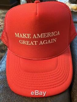 DONALD TRUMP Signed. TRUMP THE AMERICA WE DESERVE. 1st Ed With MAGA Hat