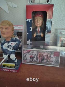 DONALD TRUMP signed campaign note SGC COA autographed bill President Trump MINT