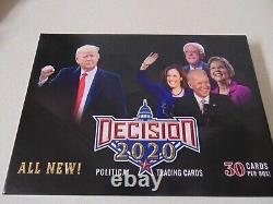 Decision 2020 Trading Card Political America Game Football Piece Army Navy Trump