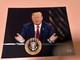 Donal Trump 8 X 10 Autographed Photo Paas Authenticity