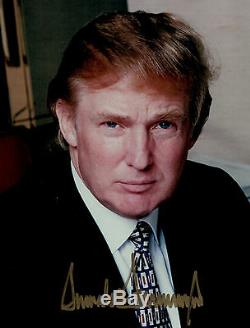 Donald J Trump 45th president SIGNED AUTOGRAPHED Picture Photo Authentic