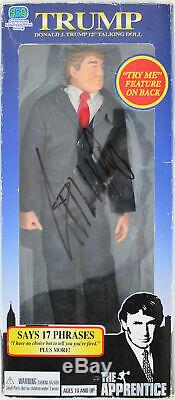 Donald J. Trump Authentic Signed The Apprentice 12 Talking Doll BAS #A88687