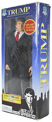 Donald J. Trump Authentic Signed The Apprentice 12 Talking Doll BAS #A88687