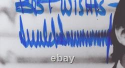 Donald J. Trump Autographed Inscribed Photograph