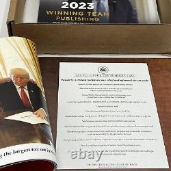 Donald J Trump Our Journey Together Book Hardcover Hand Signed Autograph + BONUS