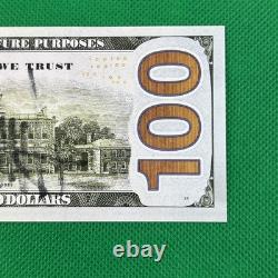 Donald J Trump President Of The USA Autographed $100 Movie Bill COA Signed