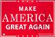 Donald J. Trump Signed Red 2016 Maga Autographed Campaign Poster Psa Dna