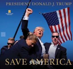 Donald J. Trump Save America Hardcover Book 2024 Signed PRESALE