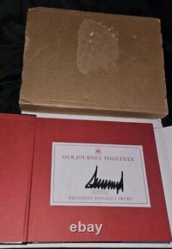 Donald J Trump Signed Autograph Our Journey Together Book Hardcover President