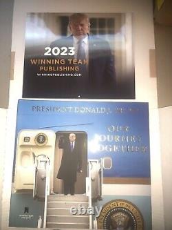 Donald J Trump Signed Book Our Journey Together Autographed President USA MAGA