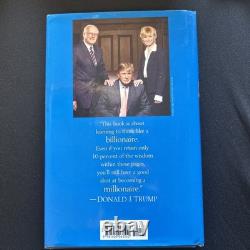 Donald J. Trump Signed Book Think Like a Billionaire 1st Ed. Authentic Signature