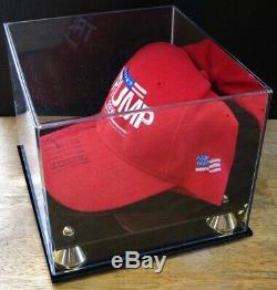 Donald J. Trump Signed'trump 2016' Red Campaign Hat, 7-6-16 Sharonville Center