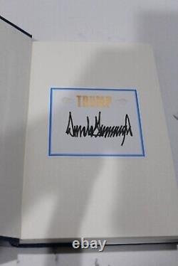 Donald J Trump Think Like A Billionaire Signed 2004 Book 1st Ed Collector's