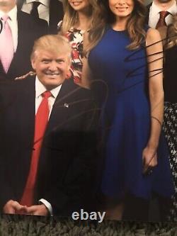 Donald Jr Eric Tiffany Ivanka Trump Signed Autographed Photo Proof Trump Family