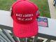 Donald Trump Signed Maga Red Cap New With Coa