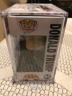 Donald Trump #02 from The Vote Funko Pop Signed by President DONALD TRUMP RARE