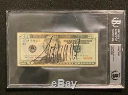 Donald Trump $20 Bill Autographed Signed Twenty Beckett Bas Loa (not Psa Jsa)