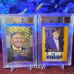 Donald Trump 2011 Leaf Superfractor RC Rookie GRAIL Gold Auto Signed #1/1 GOAT